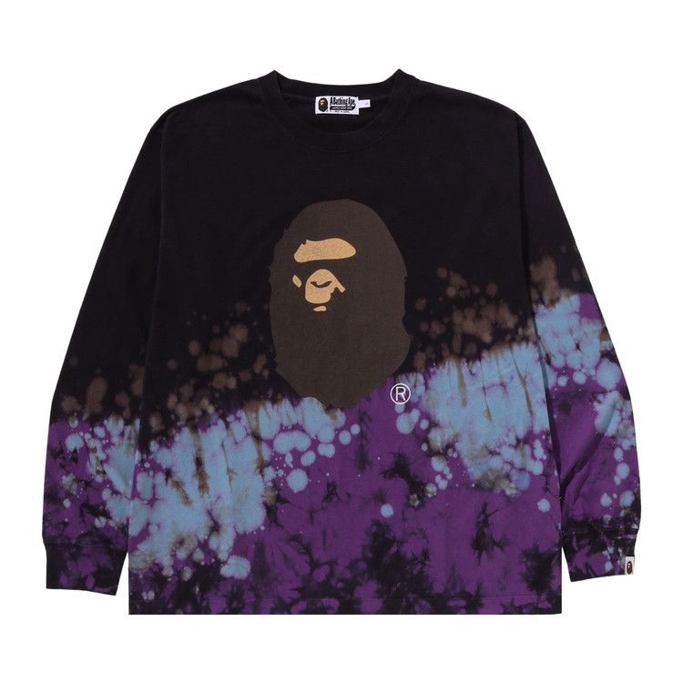 Футболка BAPE Tie Dye Ape Head Relaxed Fit Long-Sleeve Tee, Black
Футболка BAPE Tie Dye Ape Head Relaxed Fit Long-Sleeve Tee, Black