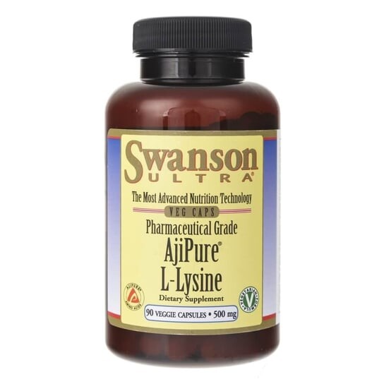Swanson, Ajipure L-лизин, 500 мг, 90 капсул
Swanson, Ajipure L-лизин, 500 мг, 90 капсул