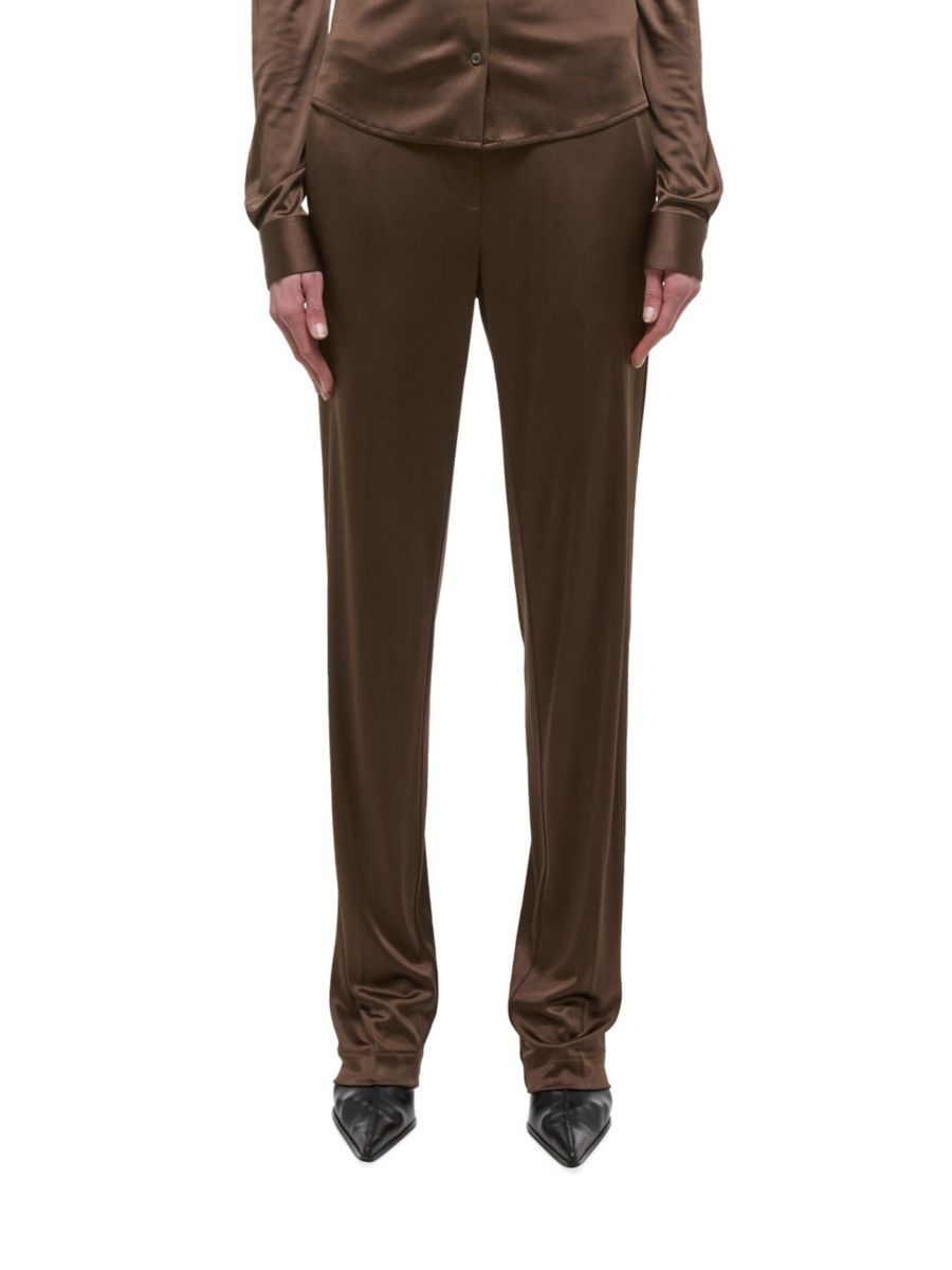 Брюки прямого кроя со средней посадкой Helmut Lang, цвет Mushroom
Брюки прямого кроя со средней посадкой Helmut Lang, цвет Mushroom