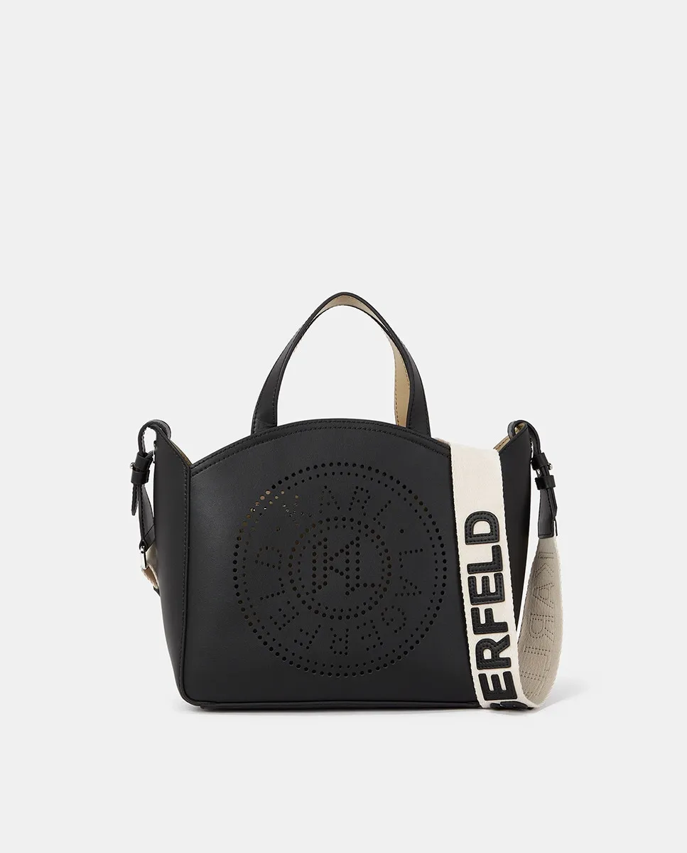 Бежевая сумка через плечо с логотипом Karl Lagerfeld, черный
Бежевая сумка через плечо с логотипом Karl Lagerfeld, черный