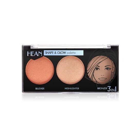 Палитра для моделирования 3в1, 1 шт. Hean, Shape & Glow
Палитра для моделирования 3в1, 1 шт. Hean, Shape & Glow