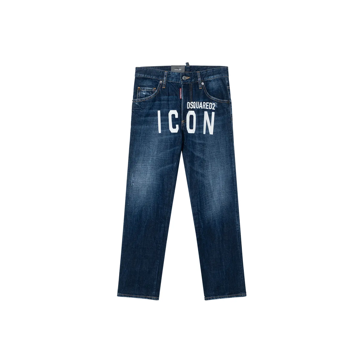 Dsquared 2 Мужские джинсы, синие, прямого кроя
Dsquared 2 Мужские джинсы, синие, прямого кроя