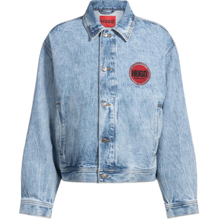 HUGO BOSS Джинсовая куртка мужская синяя, Blue
HUGO BOSS Джинсовая куртка мужская синяя, Blue