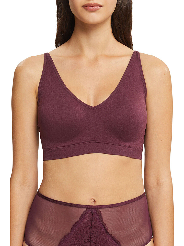 Бюстгальтер без косточек ESPRIT, бордо
Бюстгальтер без косточек ESPRIT, бордо