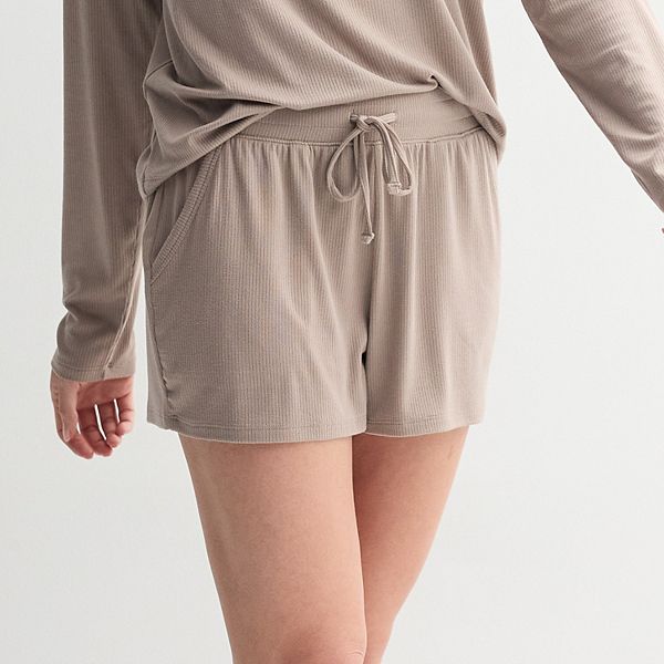 Женские рифленые шорты для пижамы Sonoma Goods For Life, Basha Brown
Женские рифленые шорты для пижамы Sonoma Goods For Life, Basha Brown