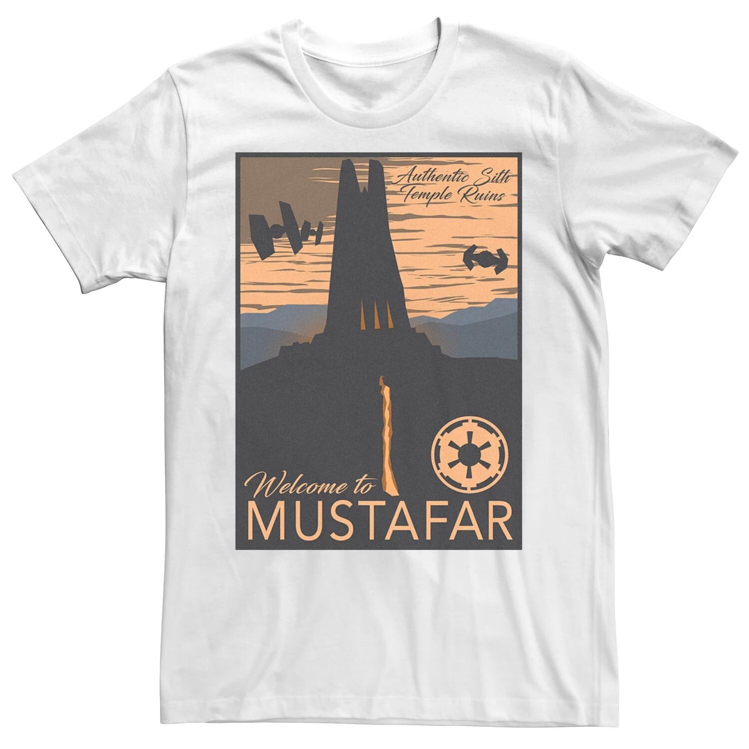 Мужская футболка с рисунком «Звездные войны: Добро пожаловать в руины храма Мустафара» Licensed Character
Мужская футболка с рисунком «Звездные войны: Добро пожаловать в руины храма Мустафара» Licensed Character