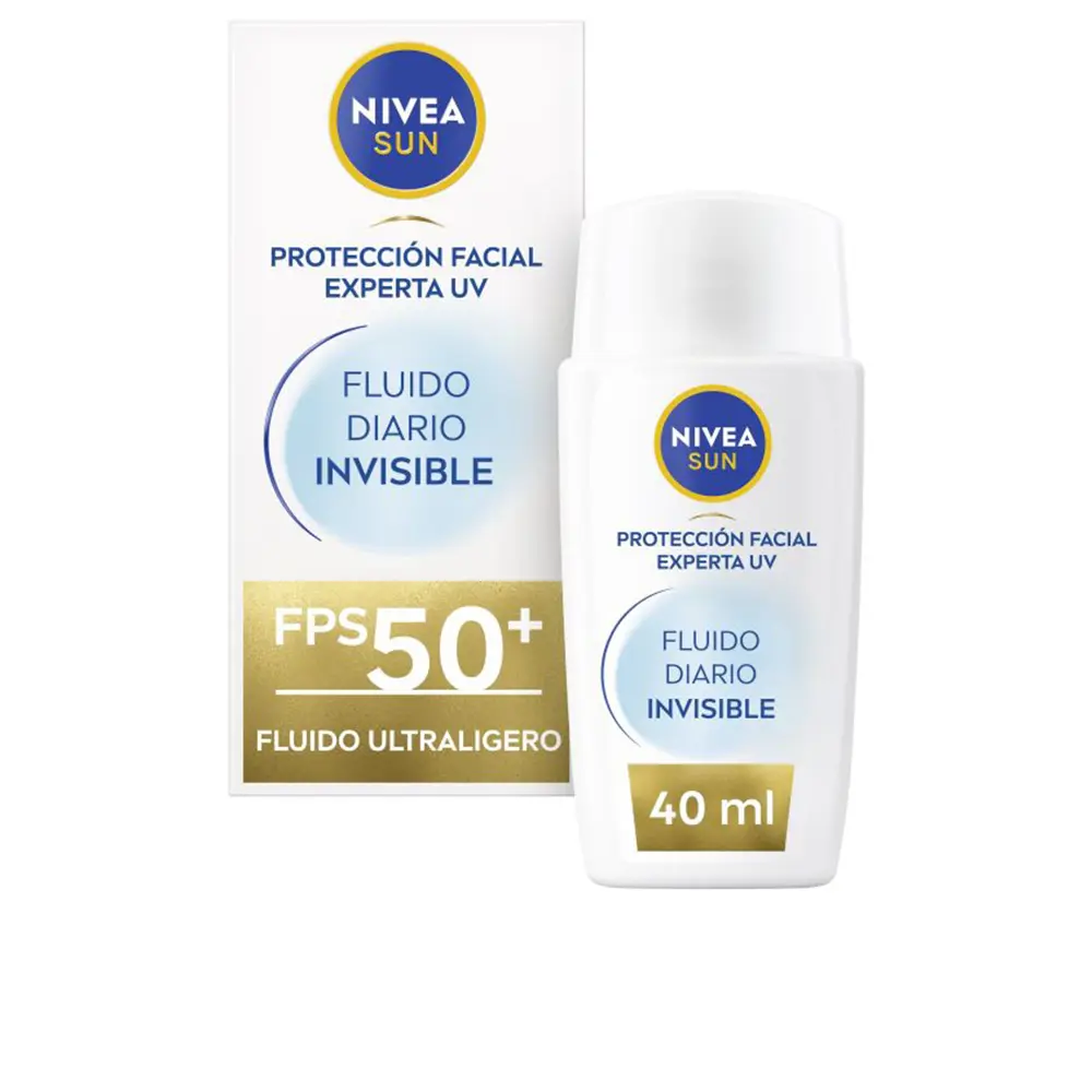 Солнцезащитный крем Sun Fluido Invisible Diario Spf50+ Nivea, 40 мл 
Солнцезащитный крем Sun Fluido Invisible Diario Spf50+ Nivea, 40 мл