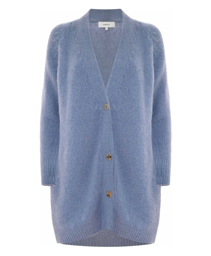 Длинный кардиган из смеси альпаки, свободного кроя. Kocca, синий
Длинный кардиган из смеси альпаки, свободного кроя. Kocca, синий