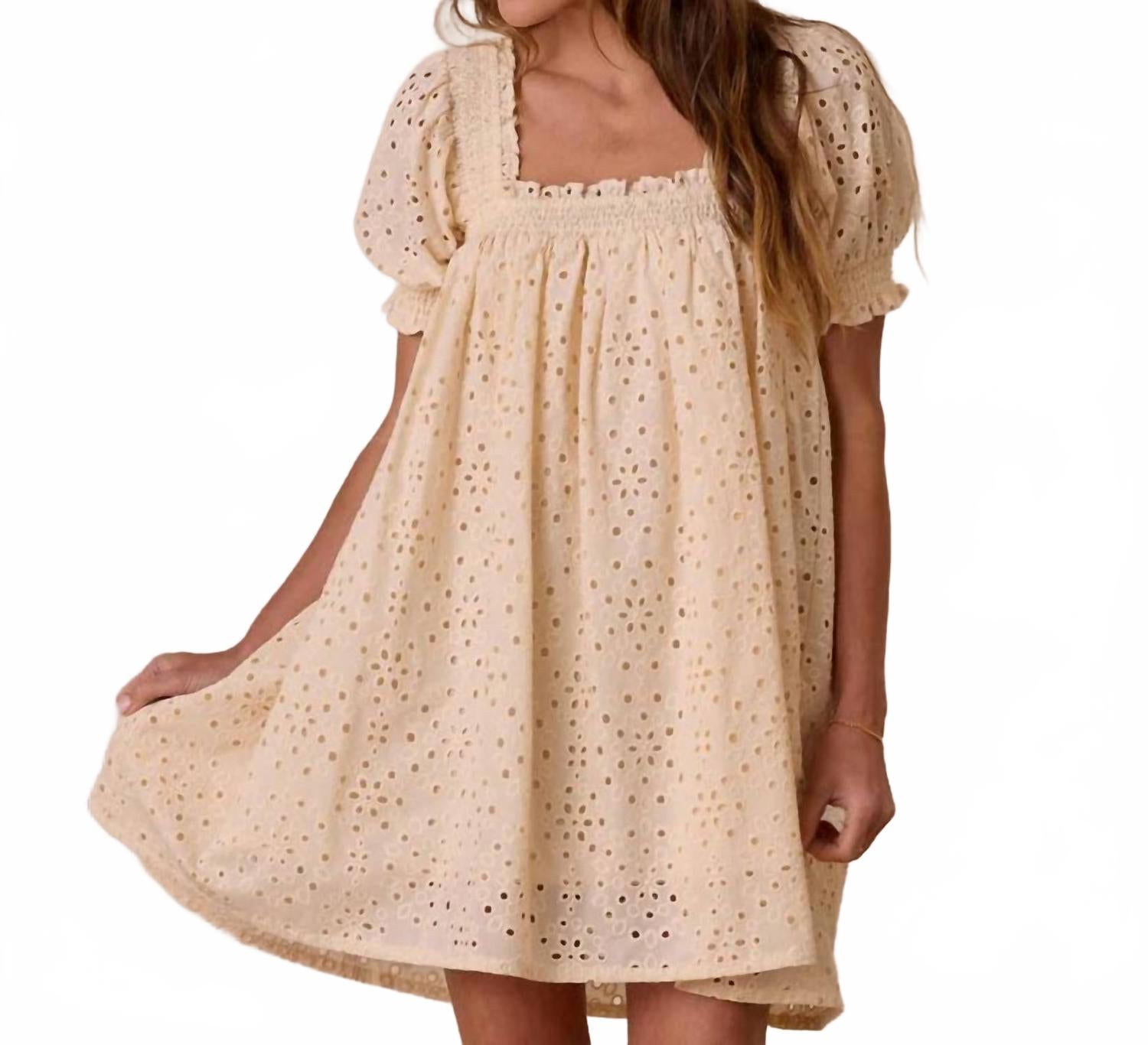 Миланское платье в натуральном цвете Rylee + Cru
Миланское платье в натуральном цвете Rylee + Cru