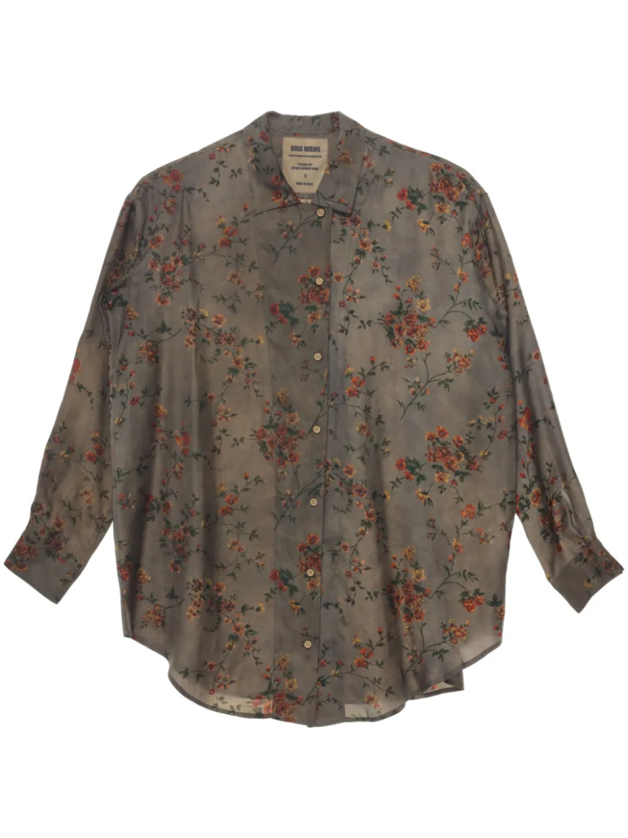 Uma Wang блузка Tyesma, серый
Uma Wang блузка Tyesma, серый