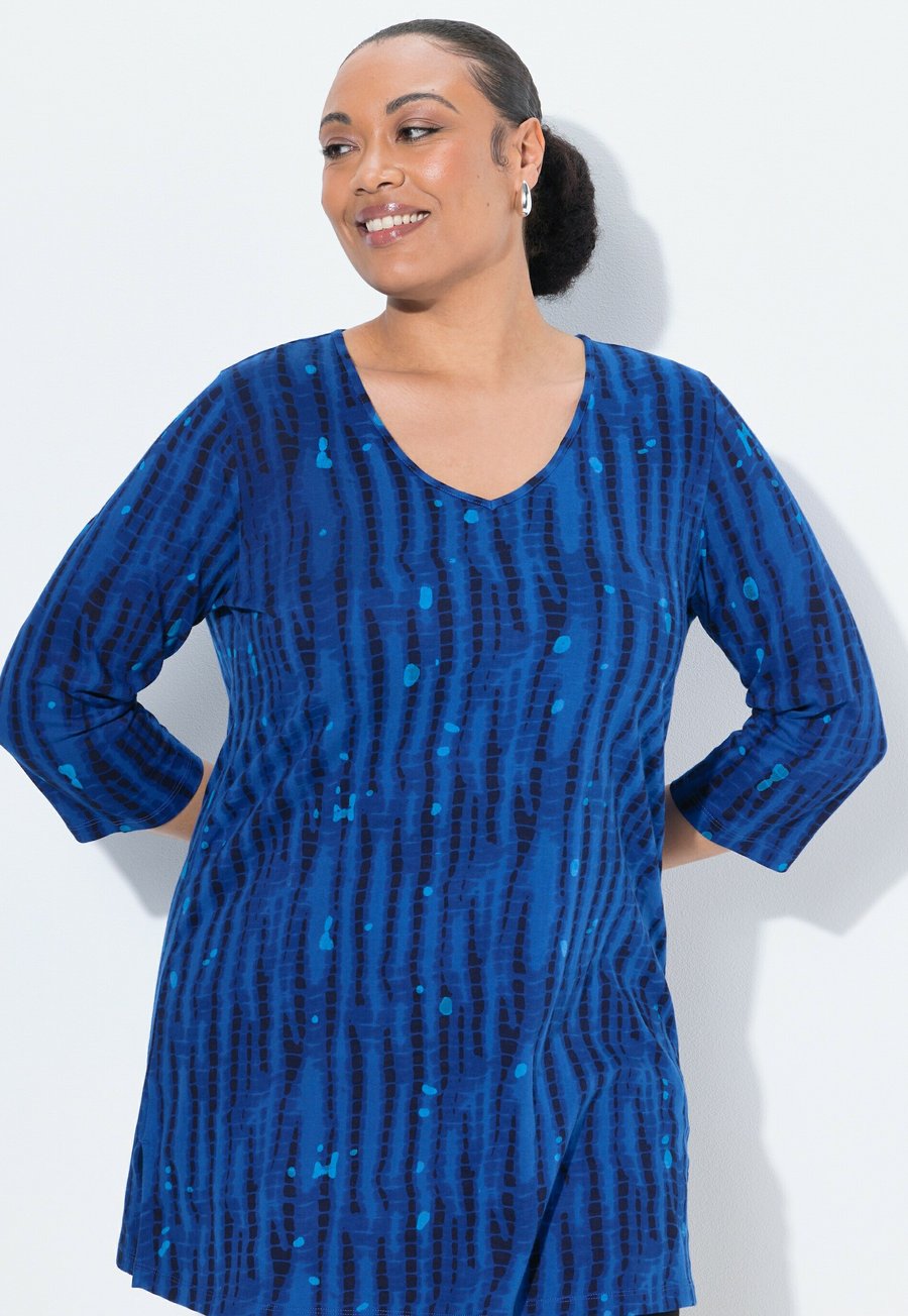 Топ Ulla Popken BATIK EMPIRE, Royal Blue
Топ Ulla Popken BATIK EMPIRE, Royal Blue