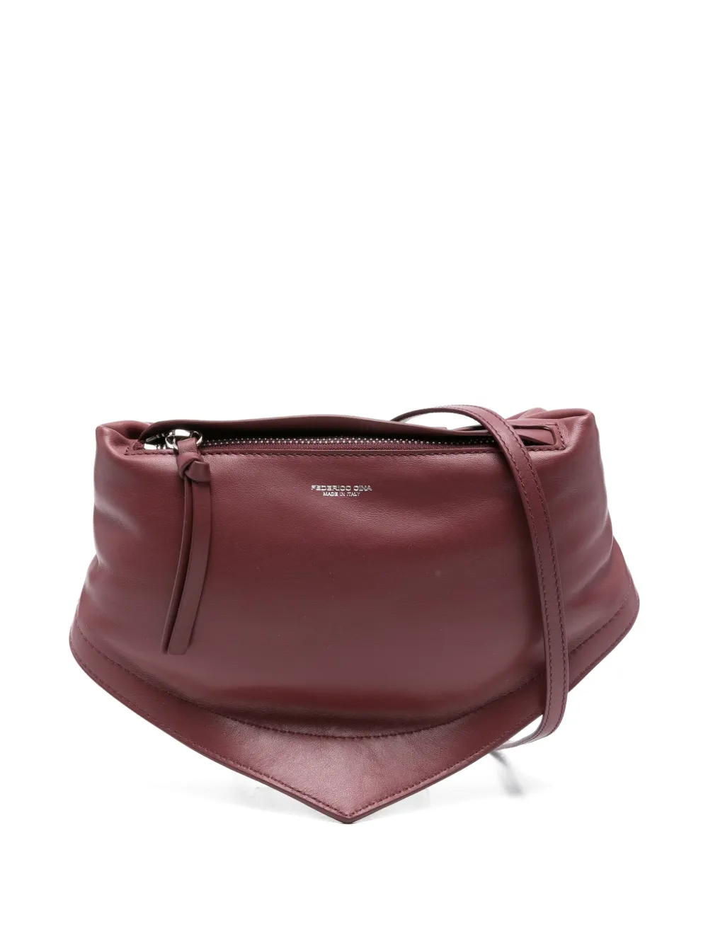 Сложенный кожаный клатч FEDERICO CINA, красный
Сложенный кожаный клатч FEDERICO CINA, красный