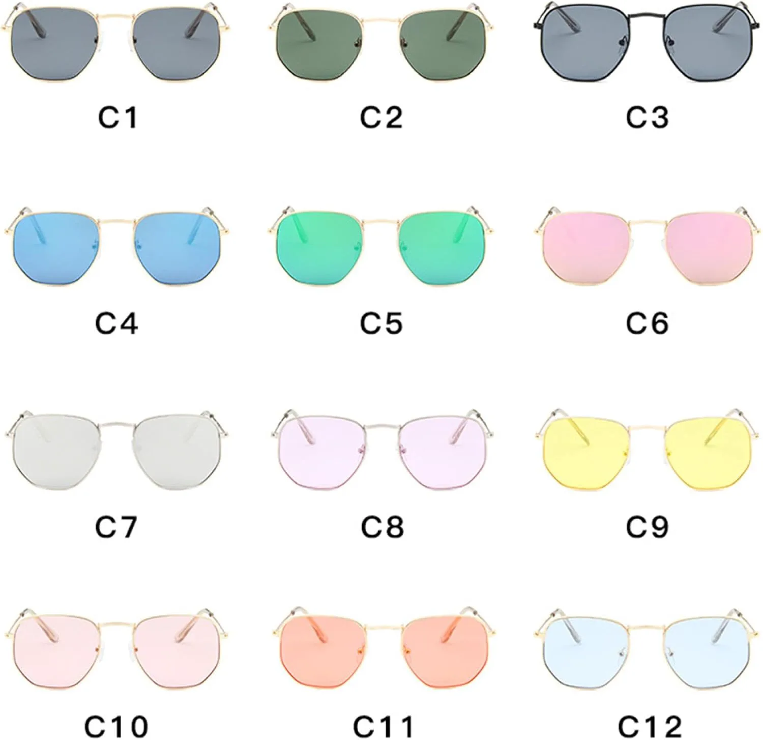 Солнцезащитные очки с защитой от УФ-излучения UV400 | Металлические | Для женщин и мужчин | Для занятий спортом на открытом воздухе и вождения DSVIGF, 01 Gold-gray
Солнцезащитные очки с защитой от УФ-излучения UV400 | Металлические | Для женщин и мужчин | Для занятий спортом на открытом воздухе и вождения DSVIGF, 01 Gold-gray