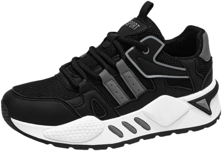 Стильные мужские спортивные кроссовки, большой размер, удобная и мягкая подкладка, резиновая противоскользящая подошва, для бега и занятий спортом Clolinde, черный
Стильные мужские спортивные кроссовки, большой размер, удобная и мягкая подкладка, резиновая противоскользящая подошва, для бега и занятий спортом Clolinde, черный