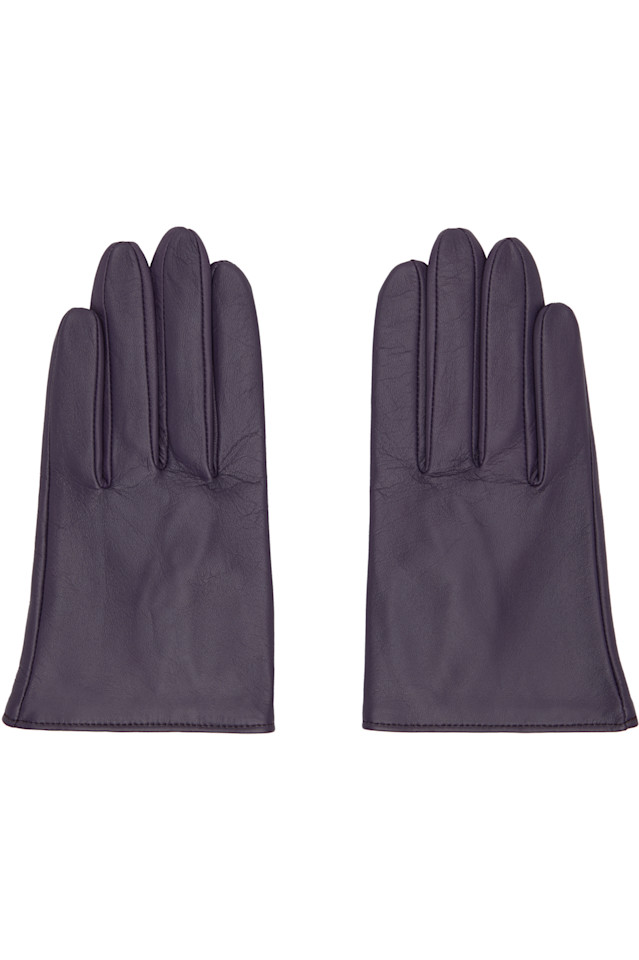 Yohji Yamamoto Фиолетовые короткие перчатки
Yohji Yamamoto Фиолетовые короткие перчатки