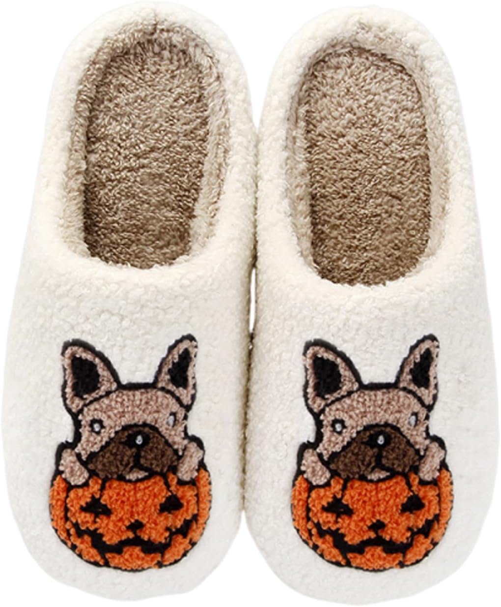 Тапочки с тыквами на Хэллоуин для женщин и мужчин, уютные плюшевые тапочки с эффектом памяти для дома для пары Poispois, Pumpkin/B1
Тапочки с тыквами на Хэллоуин для женщин и мужчин, уютные плюшевые тапочки с эффектом памяти для дома для пары Poispois, Pumpkin/B1