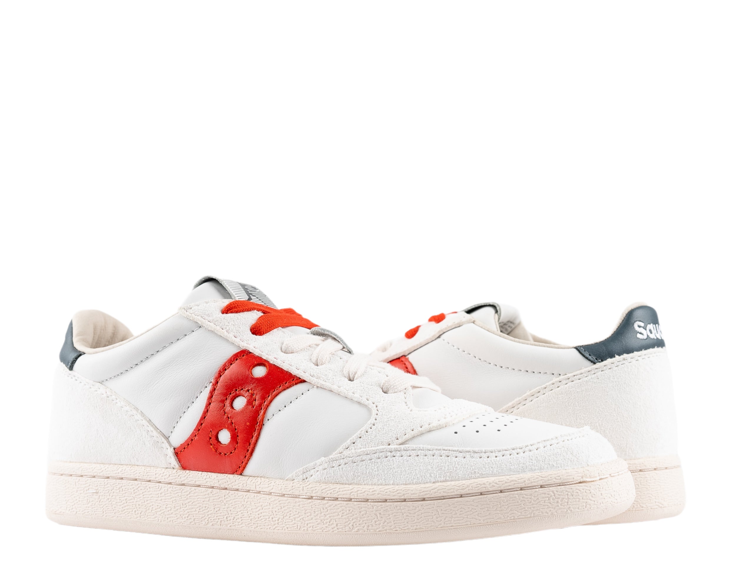 Мужские туфли Saucony Originals Jazz Court Premium белого/красного/темно-синего цвета S70671-4
Мужские туфли Saucony Originals Jazz Court Premium белого/красного/темно-синего цвета S70671-4
