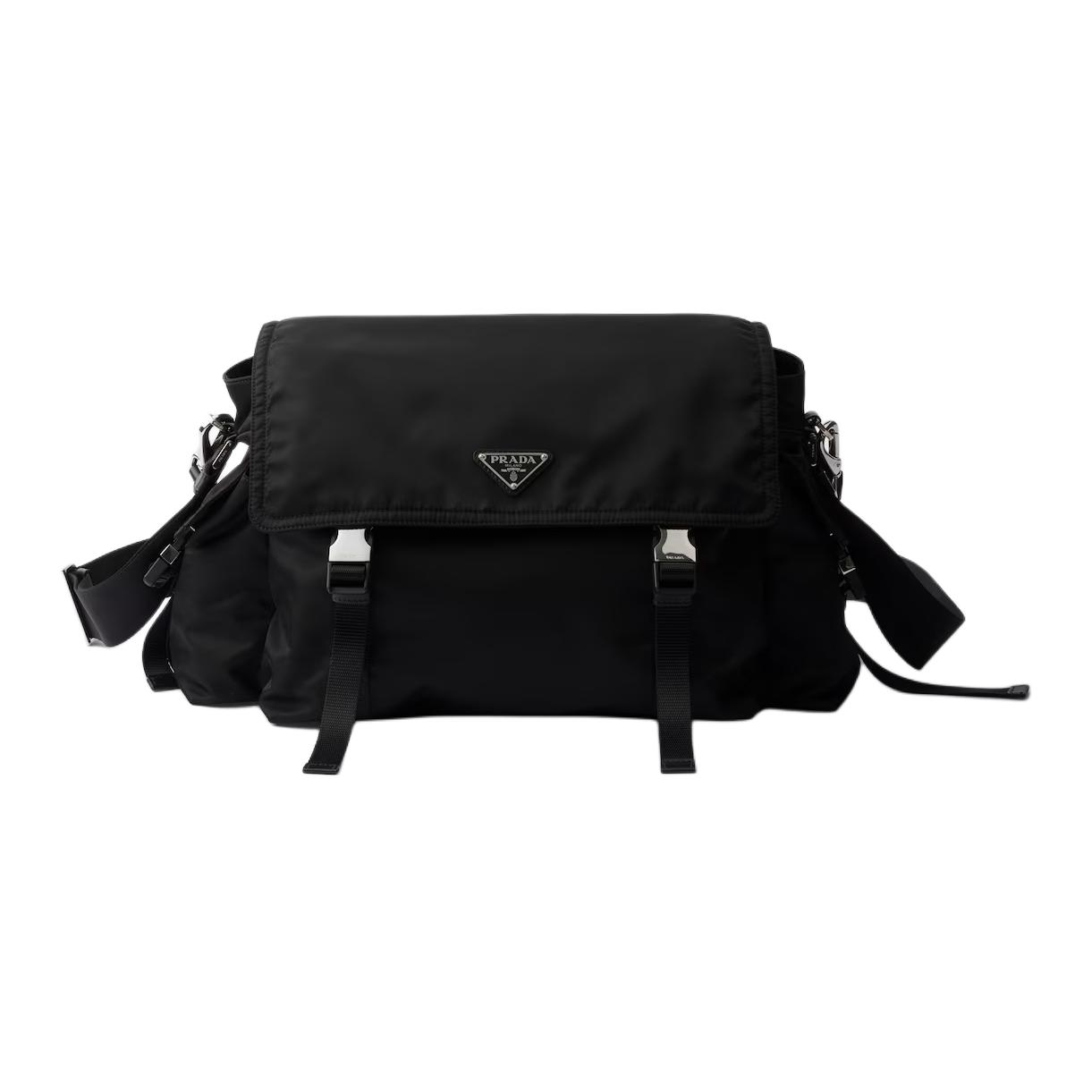 PRADA Мужская черная сумка через плечо
PRADA Мужская черная сумка через плечо