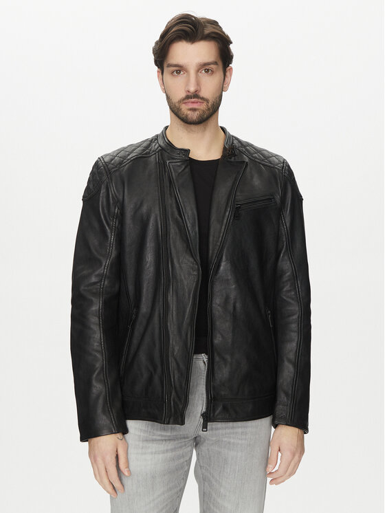 Кожаная куртка обычного кроя Rivo 310-24-050 Mustang, черный
Кожаная куртка обычного кроя Rivo 310-24-050 Mustang, черный