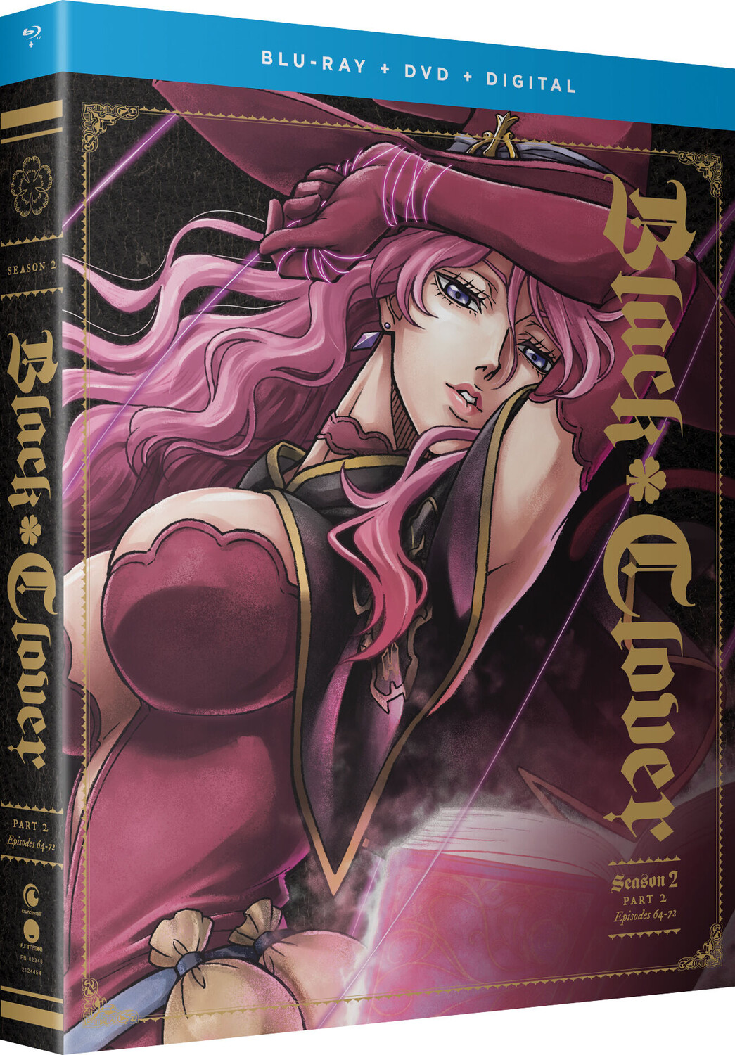 Blu-Ray диск Black Clover - Season 2 Part 2 - Blu-ray + DVD
Blu-Ray диск Black Clover - Season 2 Part 2 - Blu-ray + DVD