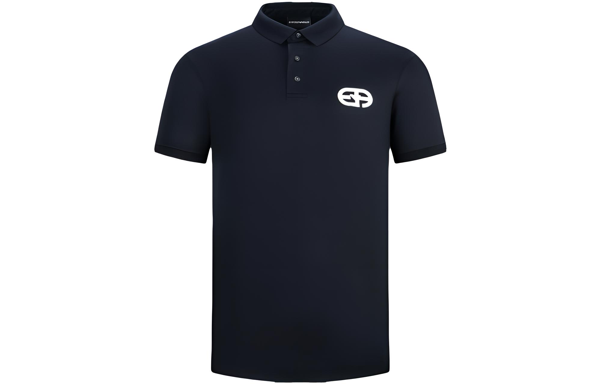 Поло с коротким рукавом и нашивкой с логотипом EMPORIO ARMANI, синий
Поло с коротким рукавом и нашивкой с логотипом EMPORIO ARMANI, синий