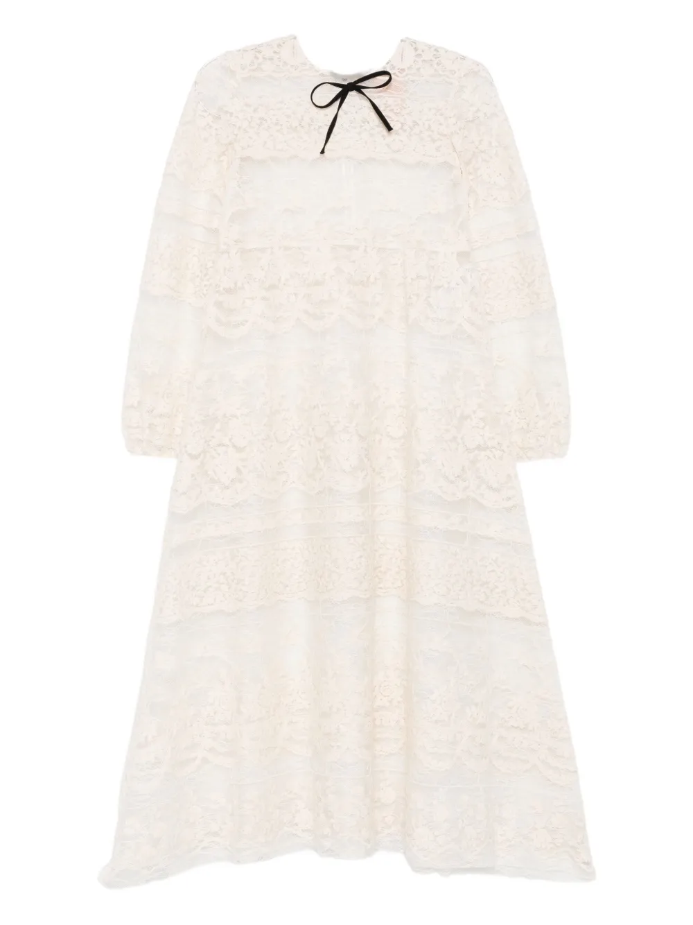 Платье макси с кружевным бантом Nº21, нейтральный
Платье макси с кружевным бантом Nº21, нейтральный