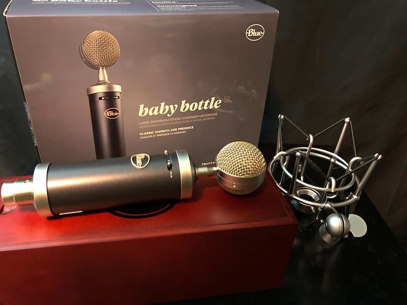 Студийный конденсаторный микрофон Blue Baby Bottle SL Large Diaphragm Cardioid Condenser Microphone
Студийный конденсаторный микрофон Blue Baby Bottle SL Large Diaphragm Cardioid Condenser Microphone