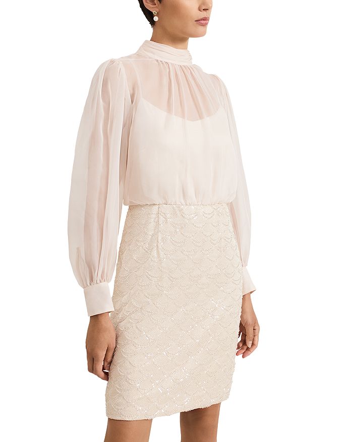 Амина Платье-юбка с пайетками Phase Eight, розовый
Амина Платье-юбка с пайетками Phase Eight, розовый