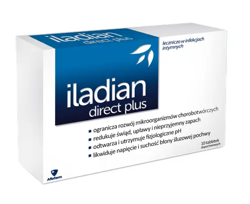Iladian Direct Plus Tabletki Dopochwowe подготовка для женщин, 10 шт.
Iladian Direct Plus Tabletki Dopochwowe подготовка для женщин, 10 шт.
