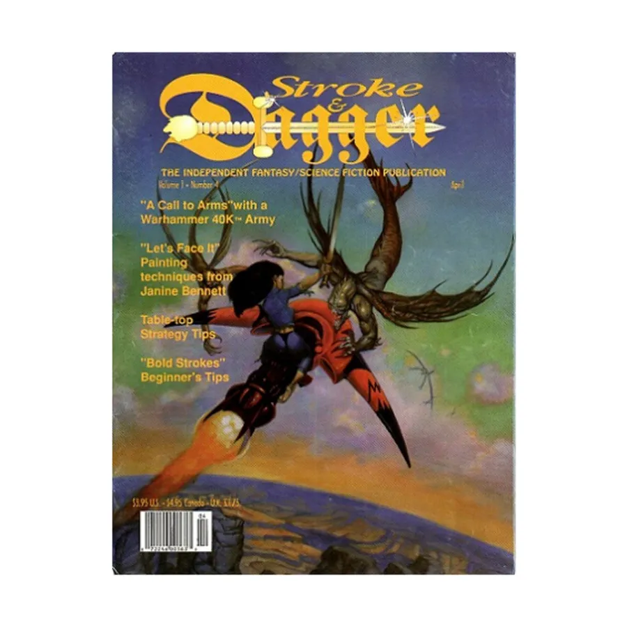 Журнал Vol. 1, #4 "Painting Techniques, Warhammer 40K", Stroke & Dagger Magazine
Журнал Vol. 1, #4 "Painting Techniques, Warhammer 40K", Stroke & Dagger Magazine