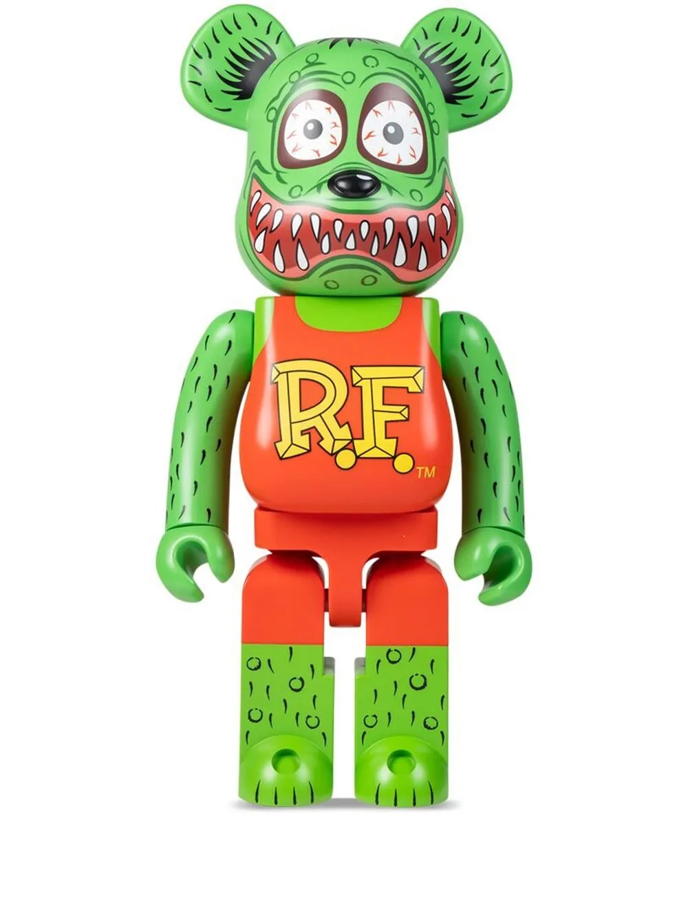 Фигурка be@rbrick rat fink MEDICOM TOY, зеленый
Фигурка be@rbrick rat fink MEDICOM TOY, зеленый