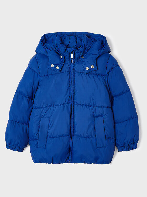 Пуховик стандартного кроя Mayoral, синий
Пуховик стандартного кроя Mayoral, синий