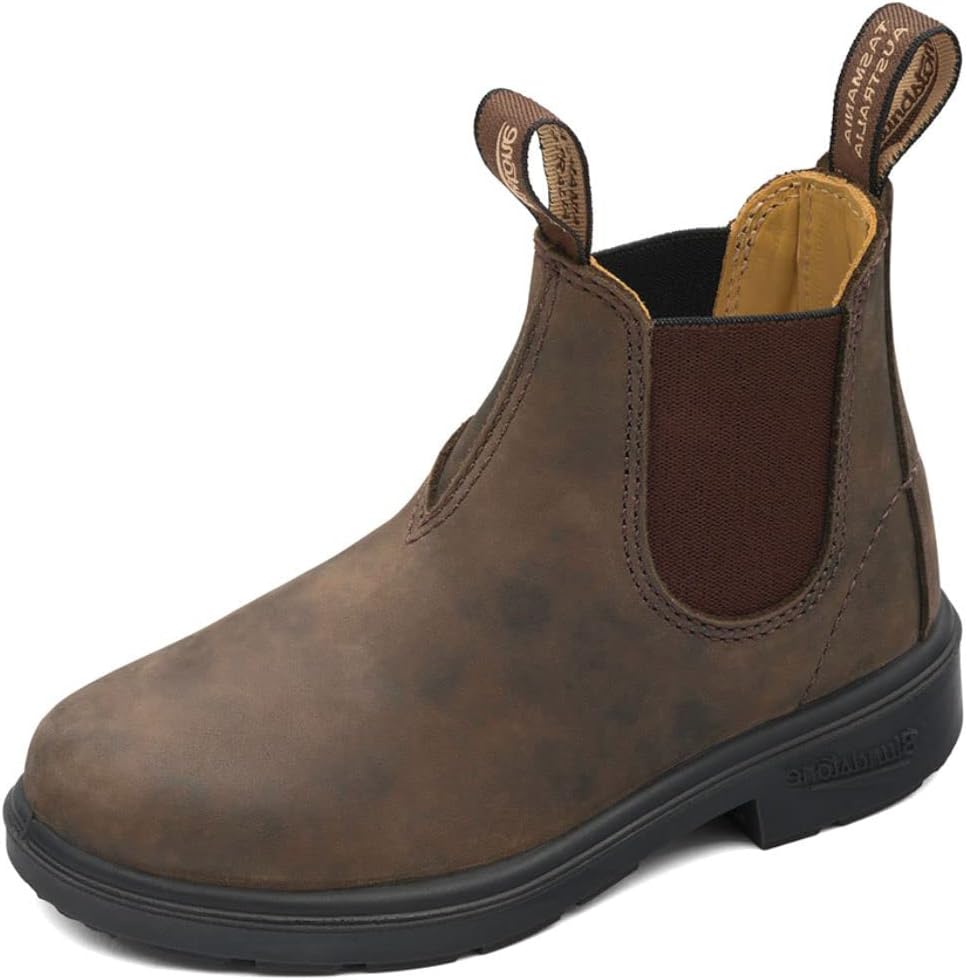 Ботинки Blundstone 565 Chelsea без шнурков (для младенцев/маленьких детей/детей постарше/подростков), коричневый
Ботинки Blundstone 565 Chelsea без шнурков (для младенцев/маленьких детей/детей постарше/подростков), коричневый