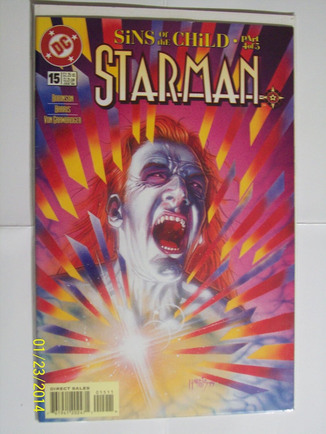 Starman #15: Sins of the Child Part 4 January 1996 (DC Comics)
Starman #15: Sins of the Child Part 4 January 1996 (DC Comics)