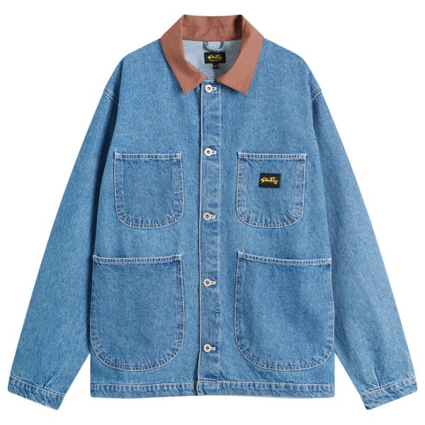 Куртка-Комбинезон Stan Ray, 70S Stone Denim
Куртка-Комбинезон Stan Ray, 70S Stone Denim