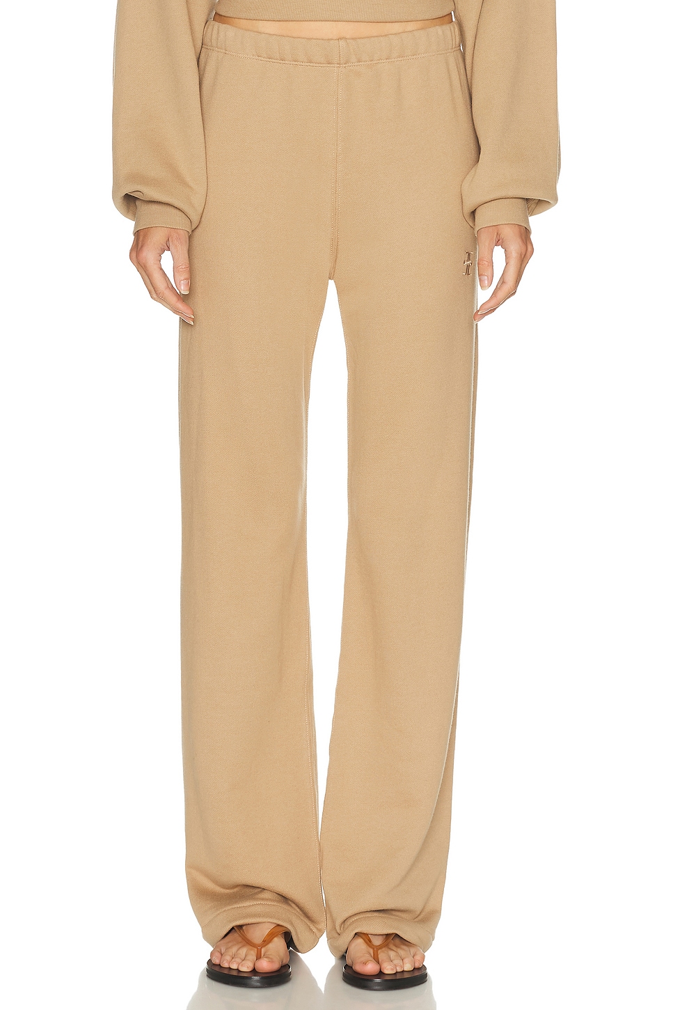 Прямые брюки из френч терри Eterne, Taupe
Прямые брюки из френч терри Eterne, Taupe