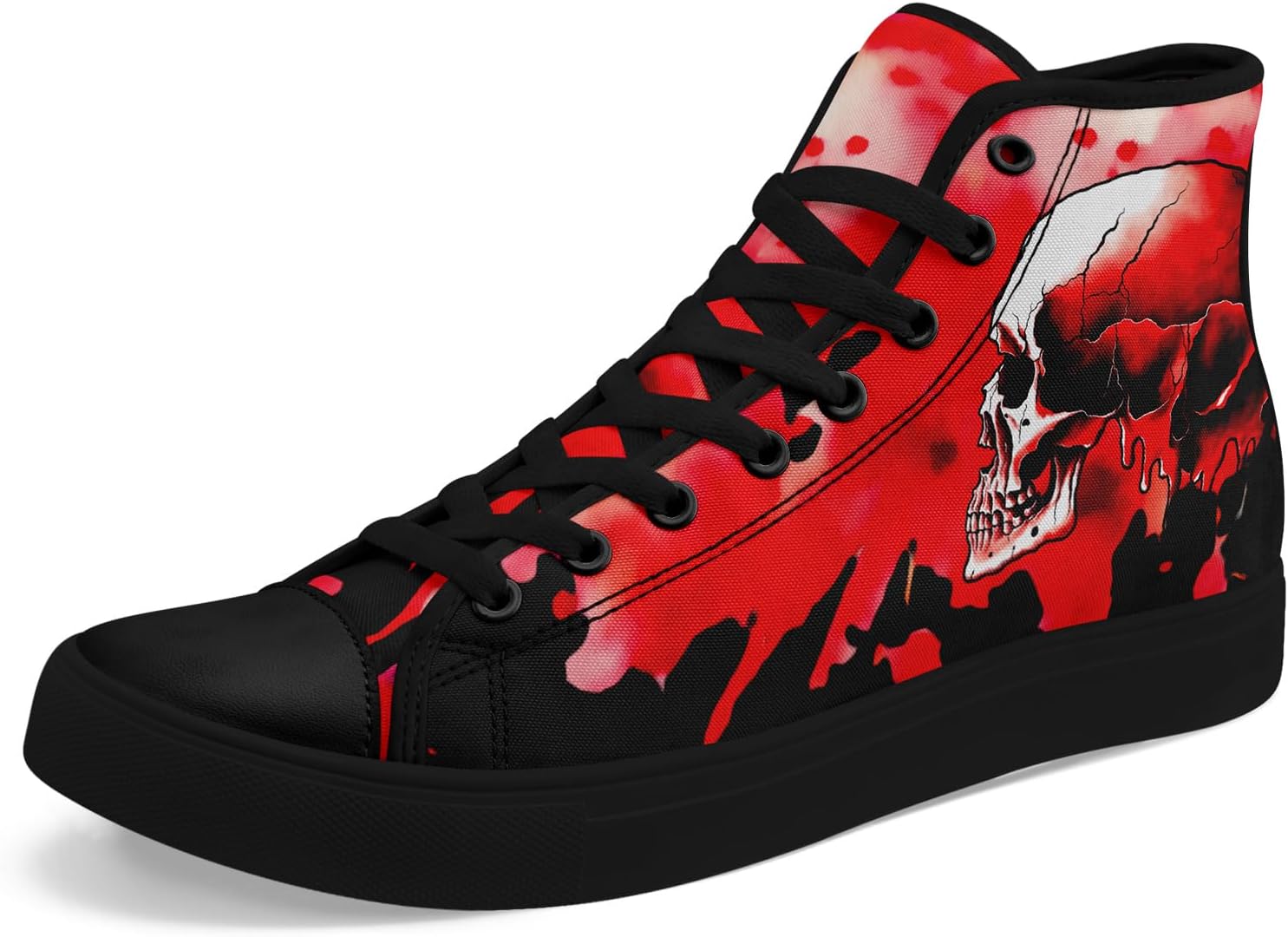 Высокие кеды на шнуровке AWSOLE Gothic Skull для мужчин и женщин, смелый и дерзкий дизайн кроссовок для повседневной носки, плоская подошва для ходьбы, белый/черный/красный/розовый
Высокие кеды на шнуровке AWSOLE Gothic Skull для мужчин и женщин, смелый и дерзкий дизайн кроссовок для повседневной носки, плоская подошва для ходьбы, белый/черный/красный/розовый