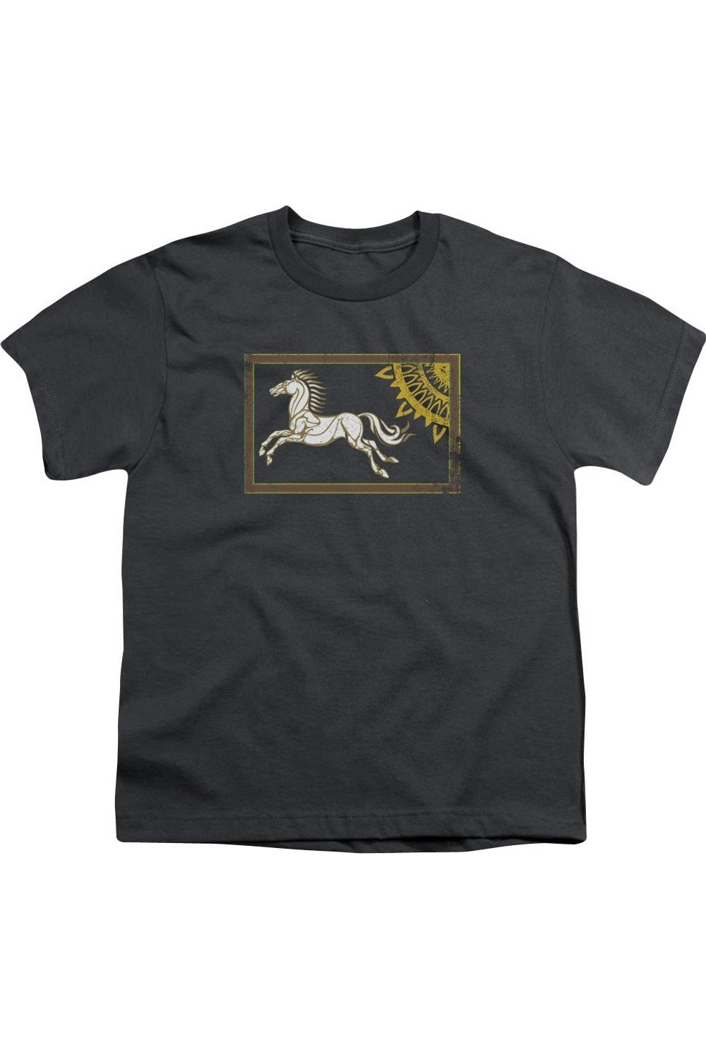 Футболка с коротким рукавом для детей "Знамя Рохана" из "Властелина Колец" Gildan, Charcoal
Футболка с коротким рукавом для детей "Знамя Рохана" из "Властелина Колец" Gildan, Charcoal