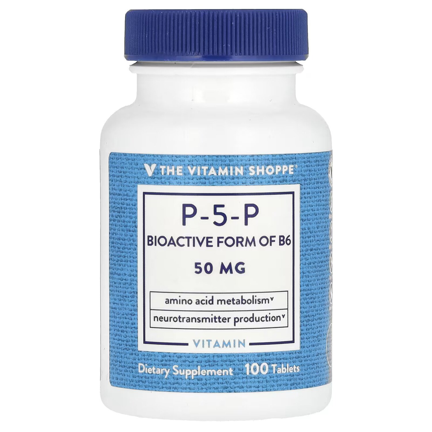 P-5-P, 50 мг, 100 таблеток The Vitamin Shoppe
P-5-P, 50 мг, 100 таблеток The Vitamin Shoppe