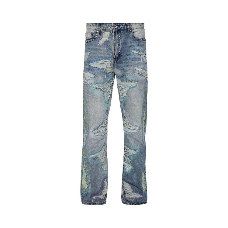 Брюки Who Decides War Multicolor Stud Distressed Denim, Multicolor
Брюки Who Decides War Multicolor Stud Distressed Denim, Multicolor