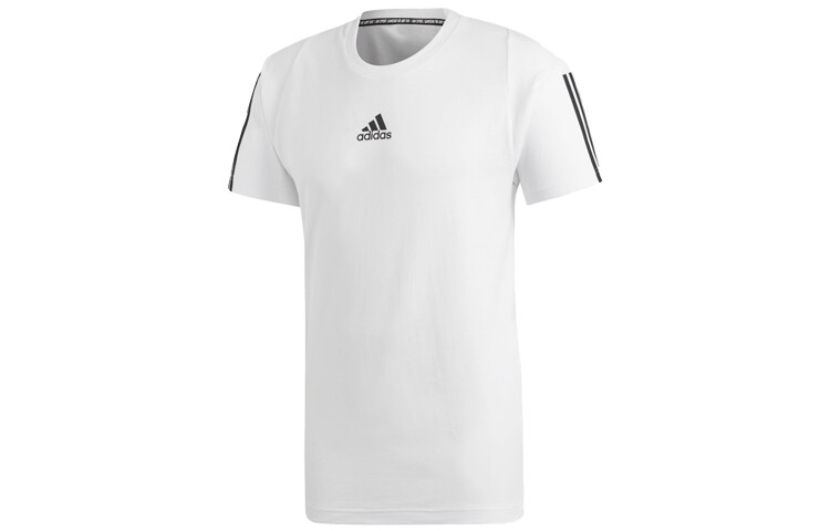 Футболка мужская белая Adidas, белый 
Футболка мужская белая Adidas, белый