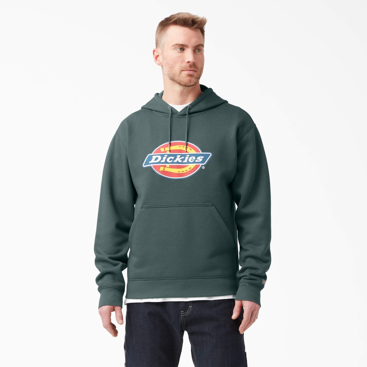 Толстовка с водоотталкивающим трехцветным логотипом Dickies, цвет Lincoln Green (Ln)
Толстовка с водоотталкивающим трехцветным логотипом Dickies, цвет Lincoln Green (Ln)
