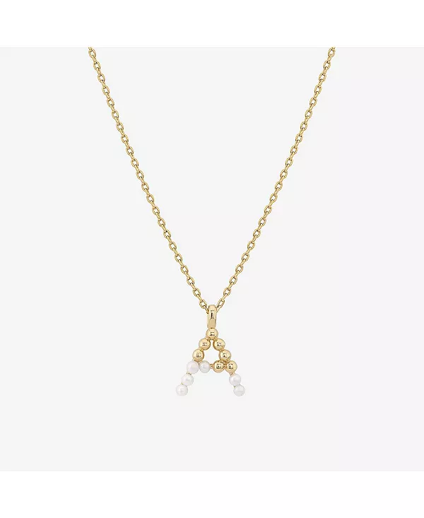 Ожерелье с инициалами из культивированного жемчуга Bearfruit Jewelry, a
Ожерелье с инициалами из культивированного жемчуга Bearfruit Jewelry, a