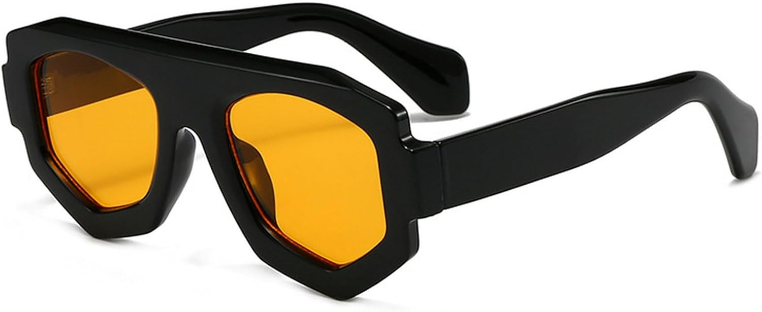 Большие ретро-солнцезащитные очки-пилот для женщин в стиле 70-х, модные солнцезащитные очки для мужчин с защитой от УФ-излучения, многоугольные массивные солнцезащитные очки mincl, C5
Большие ретро-солнцезащитные очки-пилот для женщин в стиле 70-х, модные солнцезащитные очки для мужчин с защитой от УФ-излучения, многоугольные массивные солнцезащитные очки mincl, C5