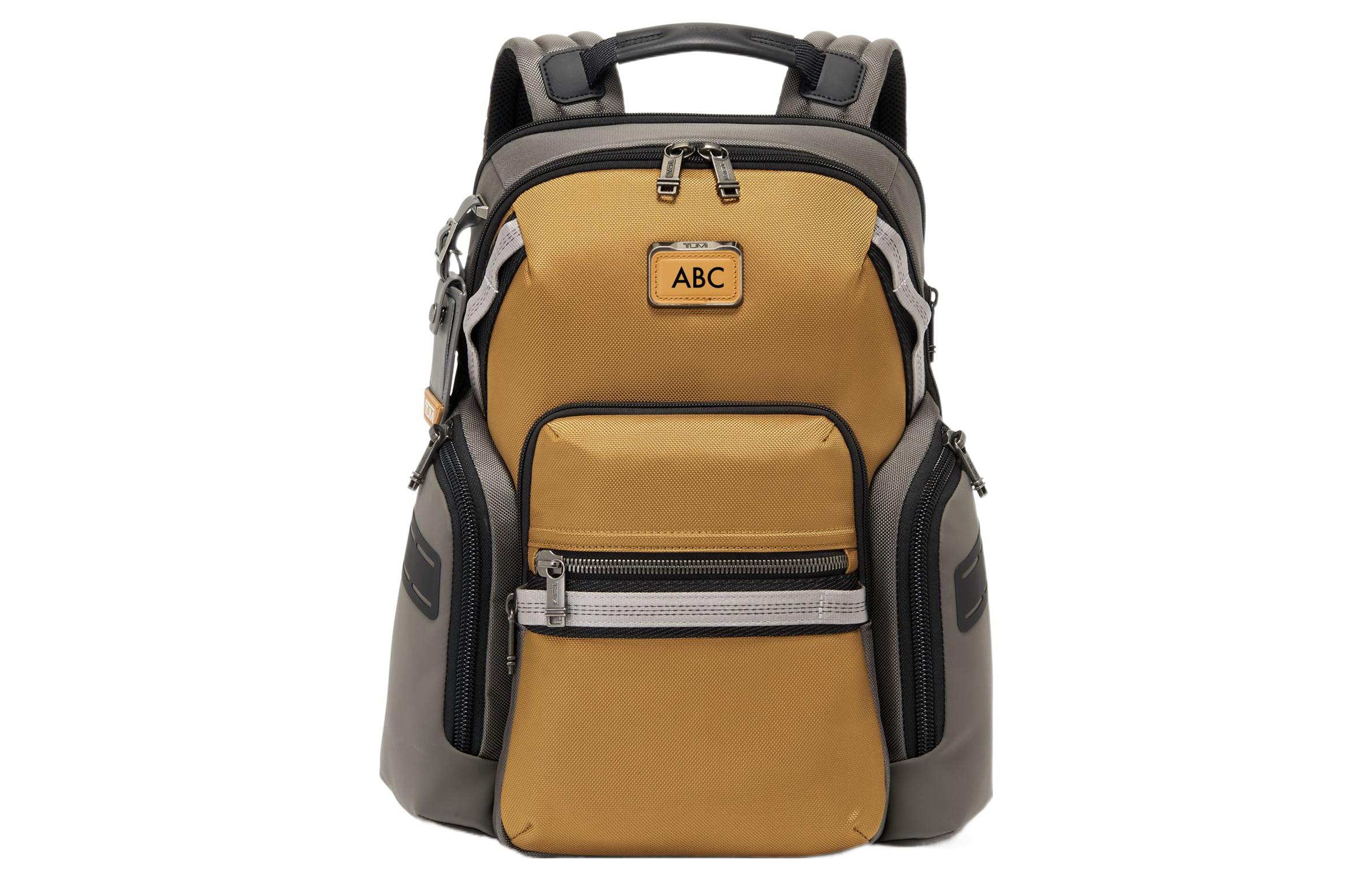 TUMI Рюкзак из баллистического нейлона мужской золотисто-коричневый
TUMI Рюкзак из баллистического нейлона мужской золотисто-коричневый
