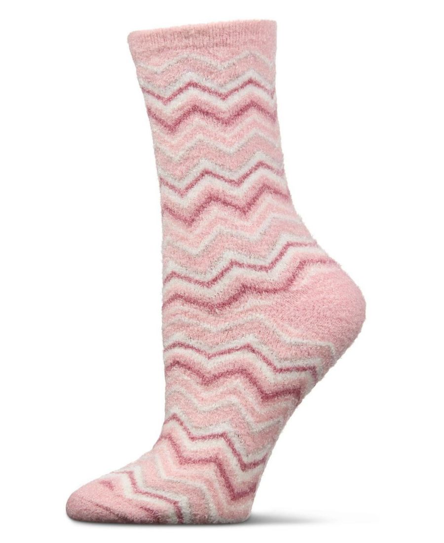 Женские носки с зигзагообразными полосками и алоэ вера MeMoi, Blush
Женские носки с зигзагообразными полосками и алоэ вера MeMoi, Blush