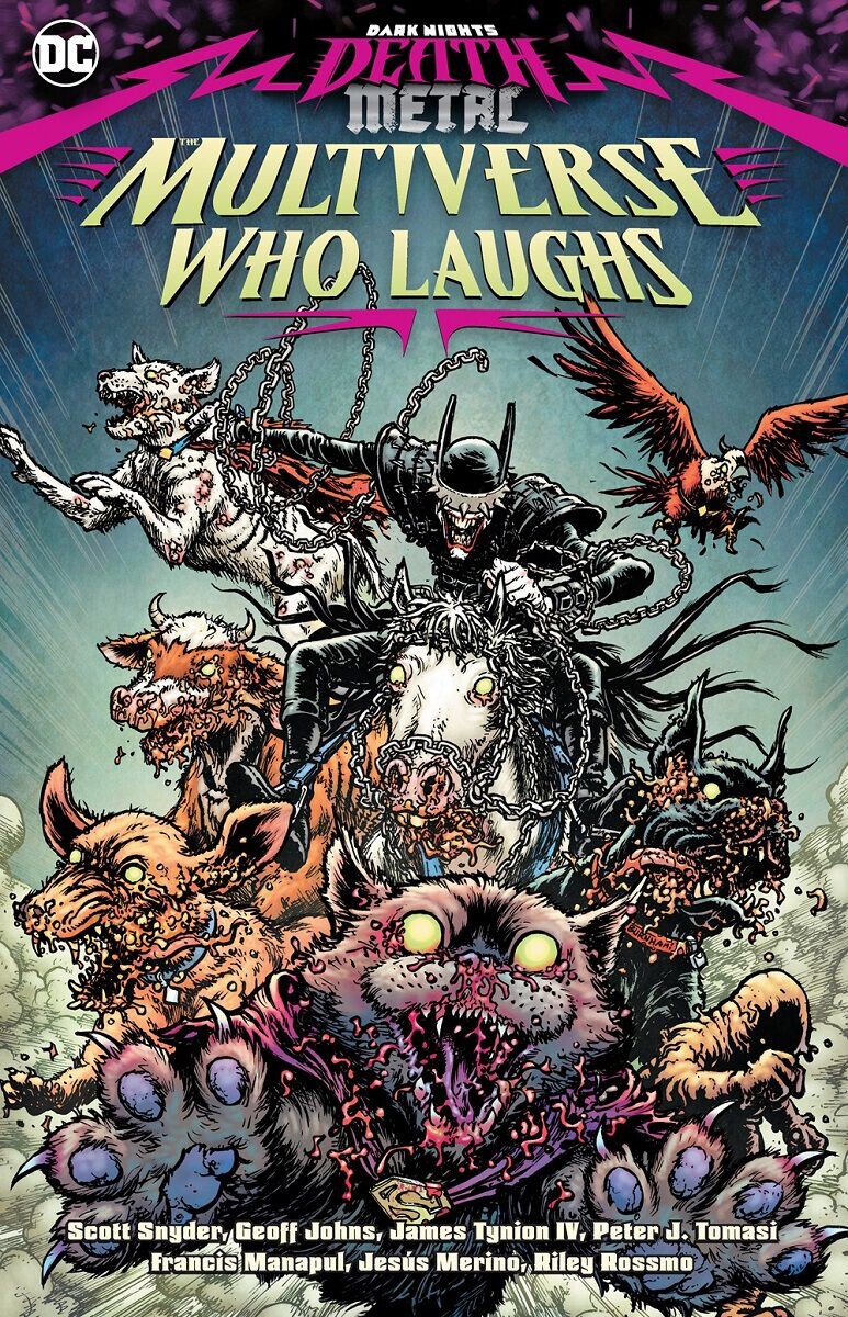Новелла Dark Nights: Death Metal: The Multiverse Who Laughs Graphic Novel
Новелла Dark Nights: Death Metal: The Multiverse Who Laughs Graphic Novel