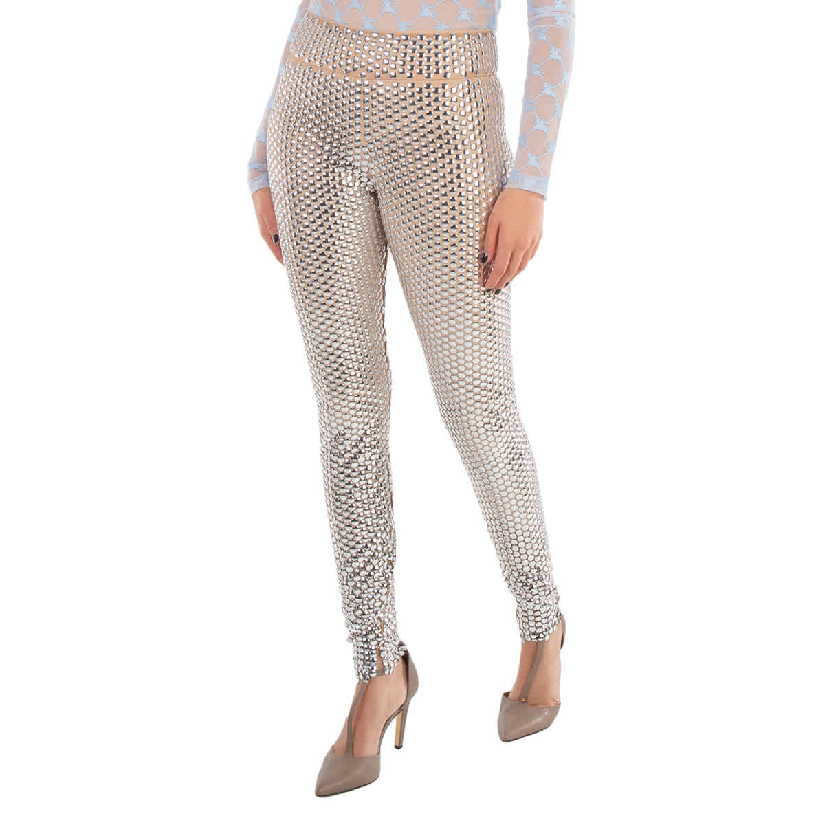 Барберри Женские Серебристые Бобби Прозрачные Металлизированные Сетчатые Леггинсы Burberry
Барберри Женские Серебристые Бобби Прозрачные Металлизированные Сетчатые Леггинсы Burberry