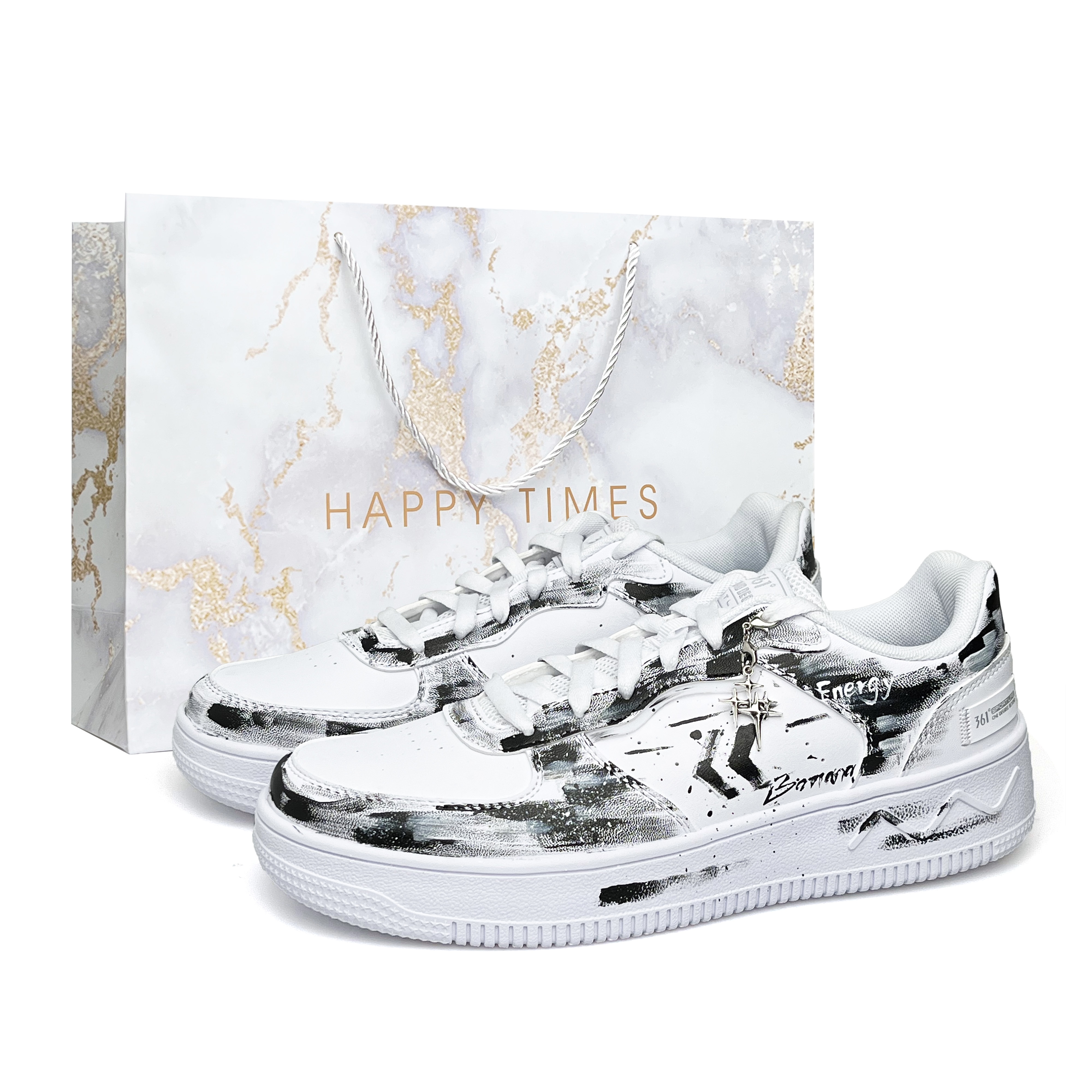 Кроссовки для скейтбординга Air Force 1 Lightweight Anti Slip Low top Unisex 361°, черный серый белый
Кроссовки для скейтбординга Air Force 1 Lightweight Anti Slip Low top Unisex 361°, черный серый белый