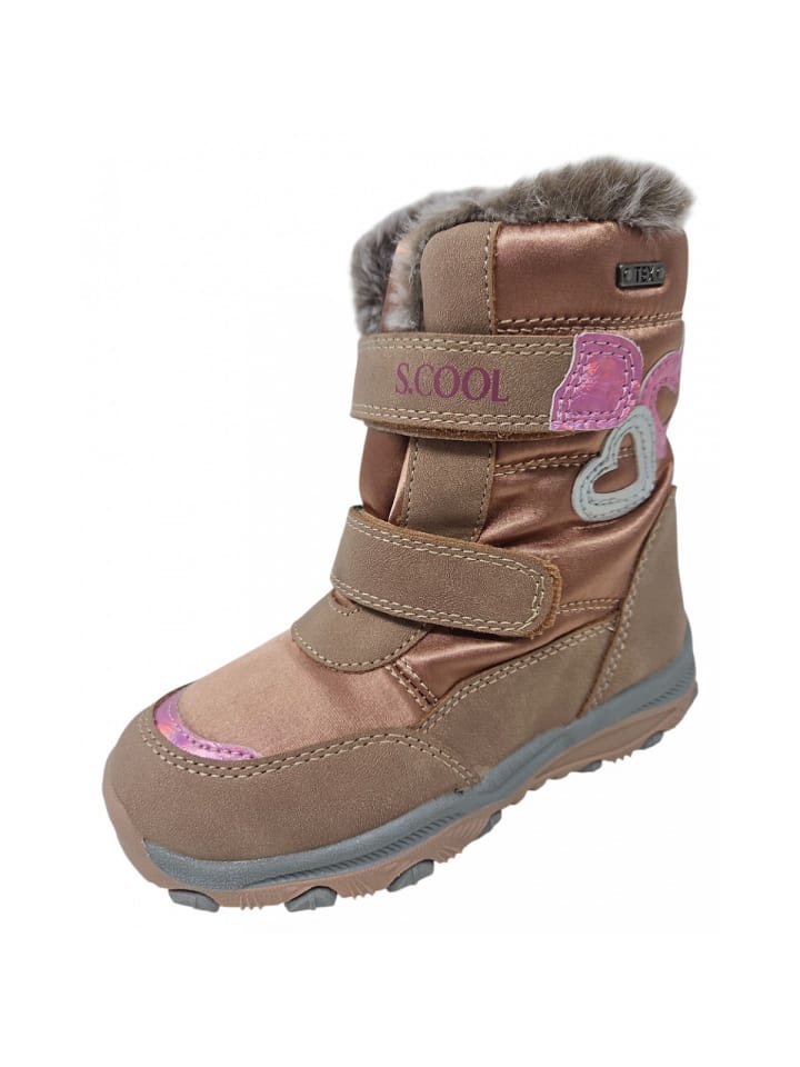 S'COOL Розовые ботинки на липучках
S'COOL Розовые ботинки на липучках